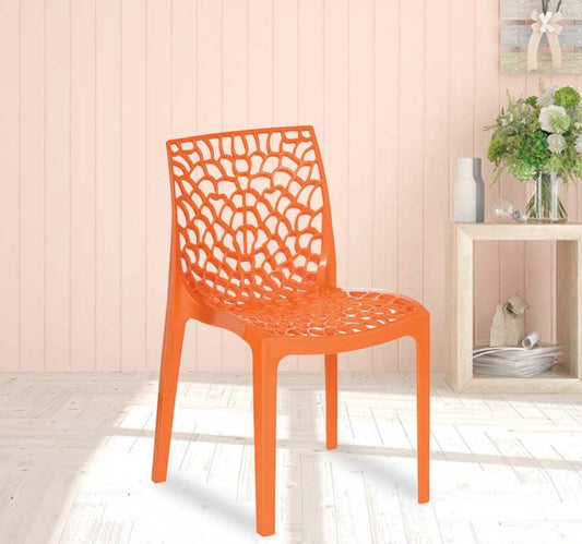 Supreme Web Red Plastic Chair