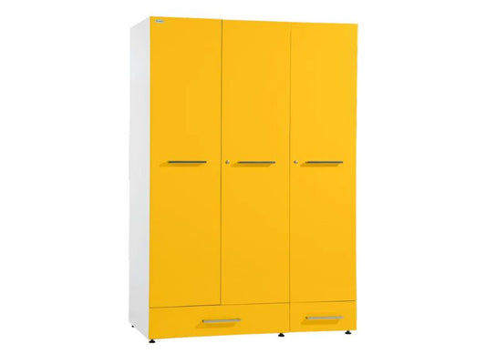 Geeken Victoria 3 Door Steel Almirah