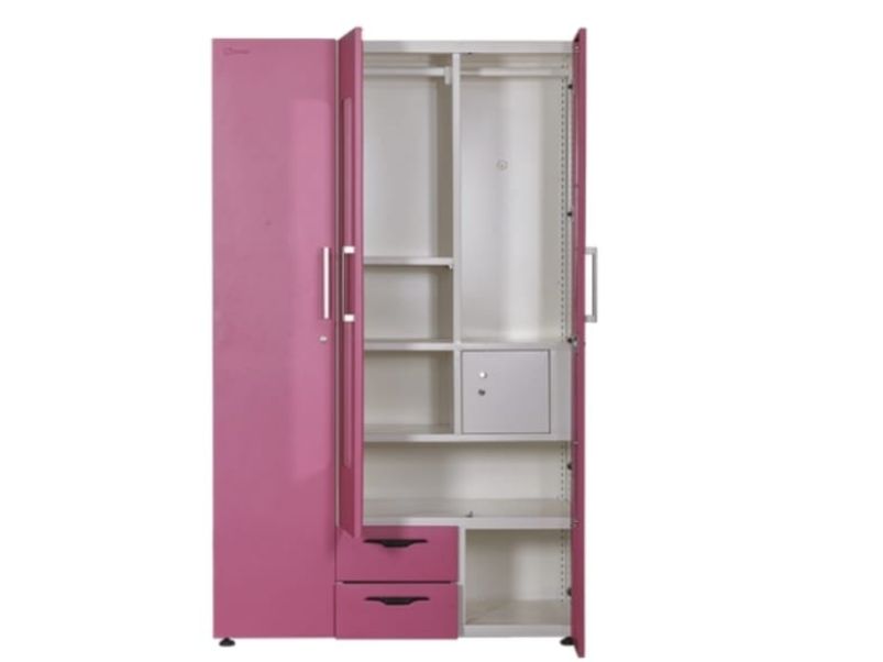 Geeken Vistara 3 Door Steel Almirah