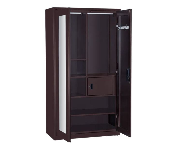 Geeken Milan-XL-D 2 Door Steel Almirah