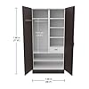 Godrej interio Auraline Women Basic 2 Door Steel Almirah