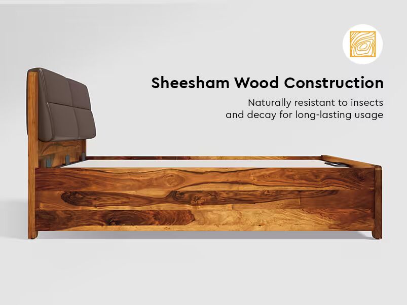 Utopia King Size Sheesham wood Bed