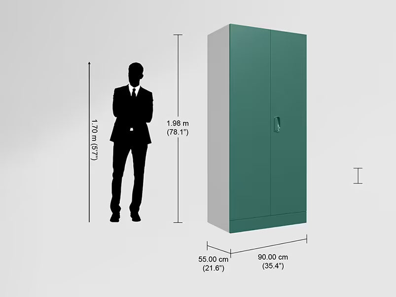 Godrej interio Aceline 2 Door Steel Almirah
