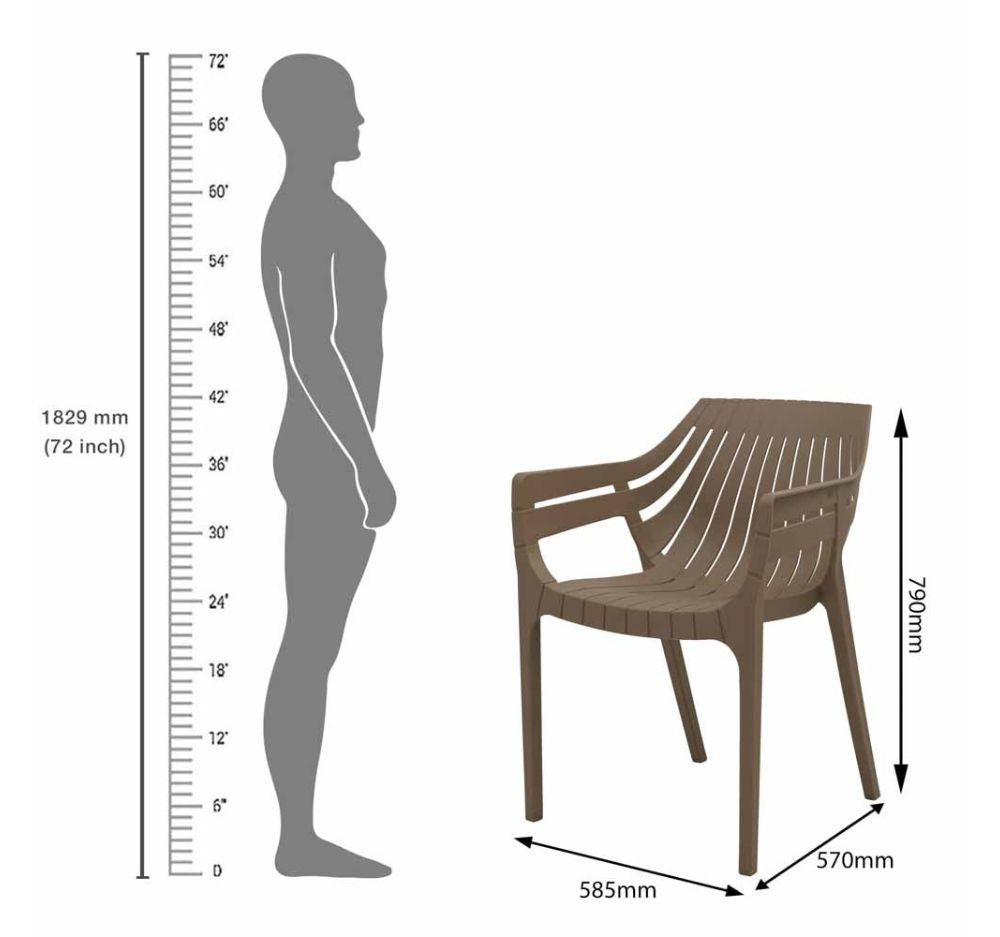 Supreme Spectrum Plastic Chair