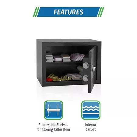 Godrej NX Pro Key Lock | Ebony Home Locker | 15 Litres | 9kg