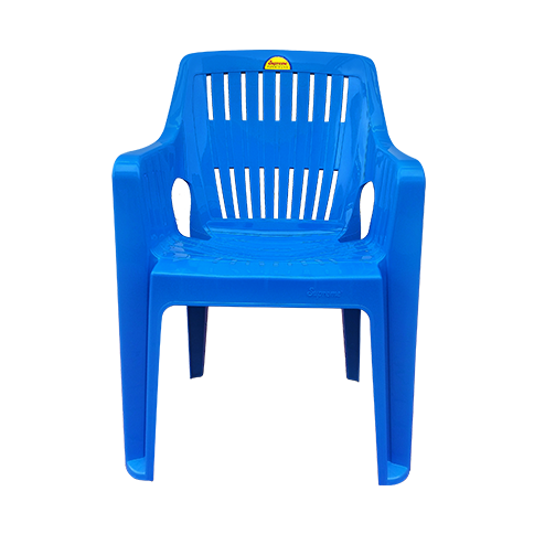 Supreme Grace Blue Plastic Chair