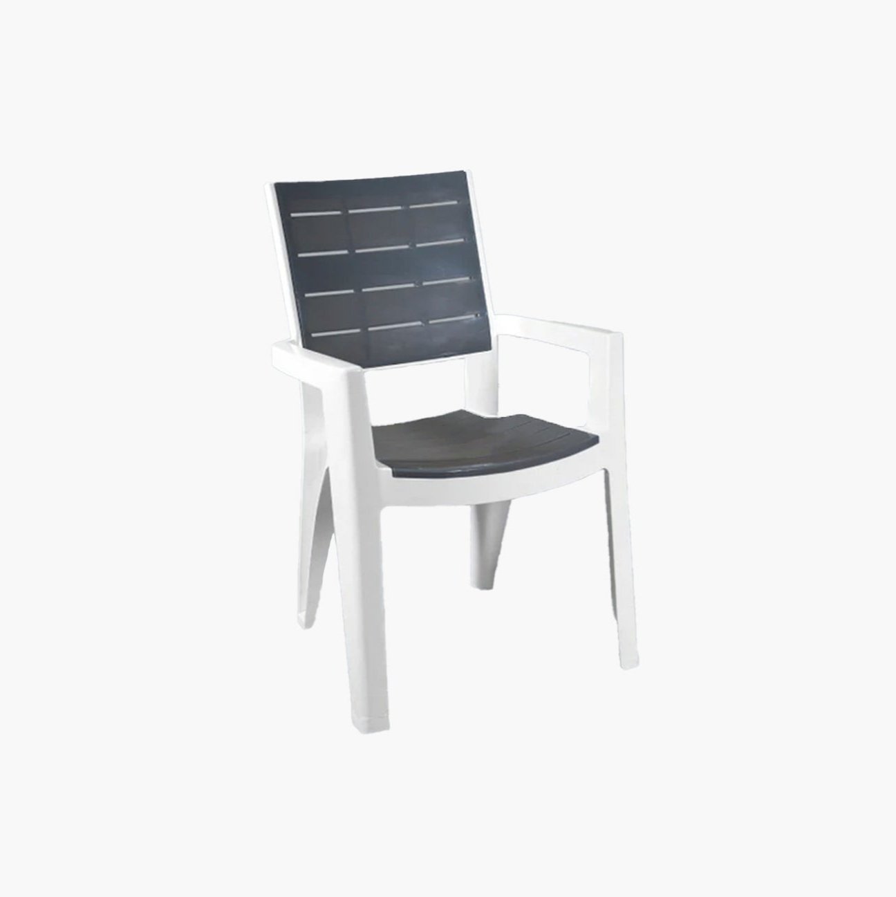 Italica 5115 Designer Grey Plastic Chair