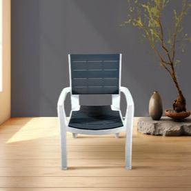 Italica 5115 Designer Grey Plastic Chair