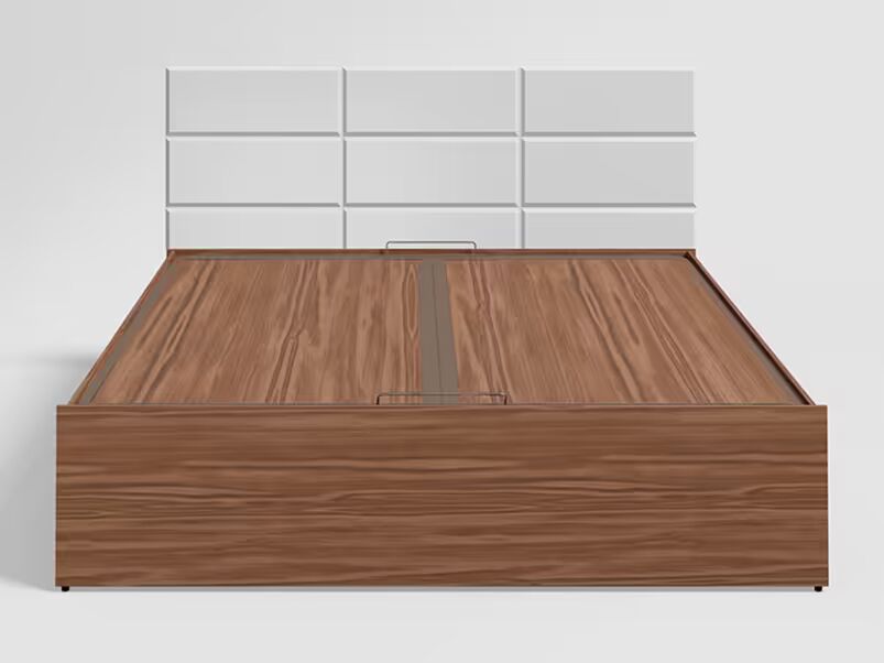 Upmods White Chocolate King Size Bed