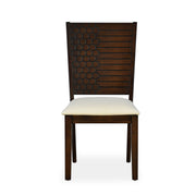 Nilkamal Elanza Solid Wood 6 Seater Dining Set (Antique Cherry)