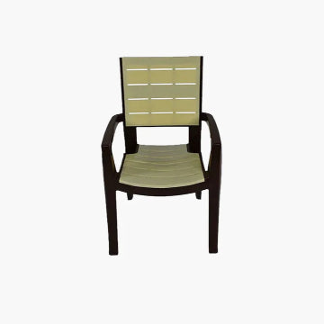 Italica 5115 Designer Brown Plastic Chair