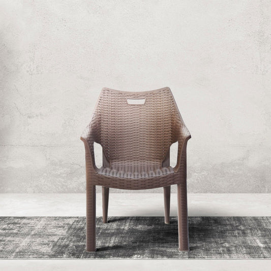 Italica Fortune Premium Black Plastic Chair