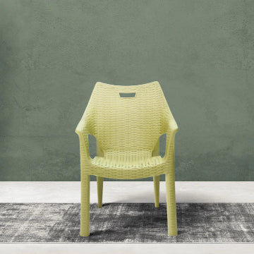 Italica Fortune Premium Green Plastic Chair