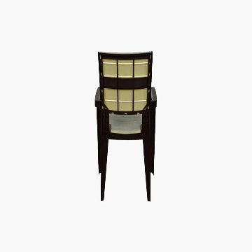 Italica 5115 Designer Brown Plastic Chair