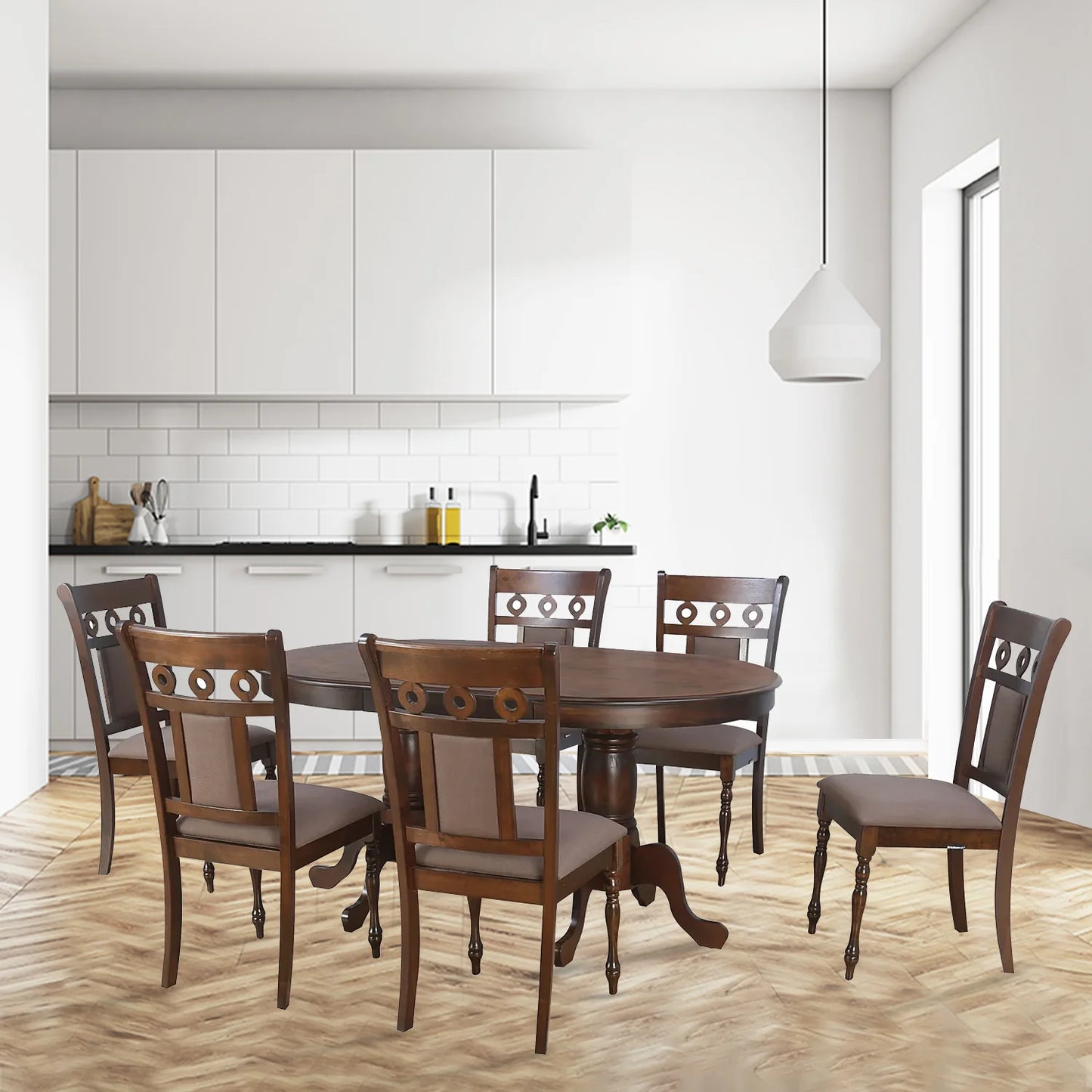 Nilkamal Woodway 6 Seater Dining Set