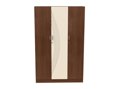 Godrej Allura Wooden Wardrobe 3 Door