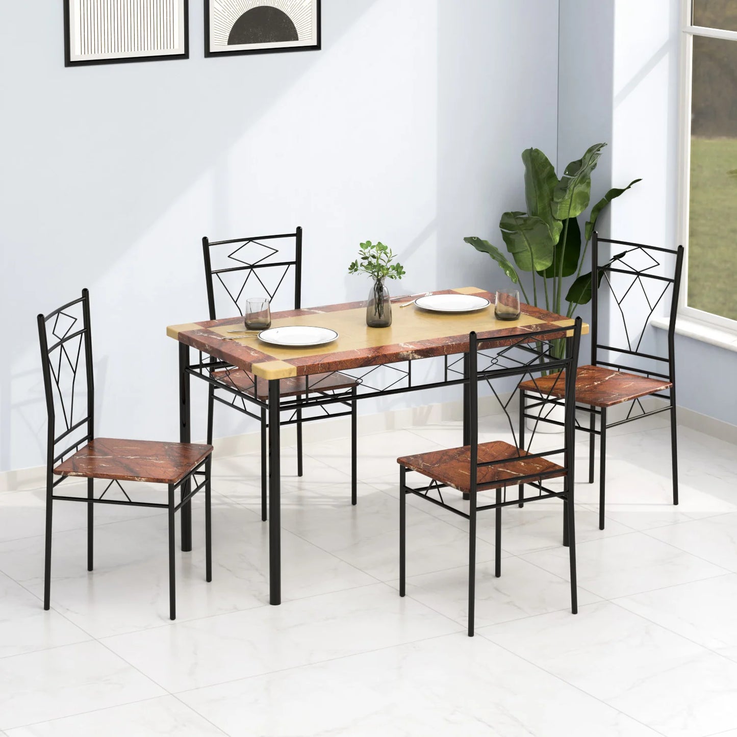 Nilkamal Stratus 4 Seater Dining Set