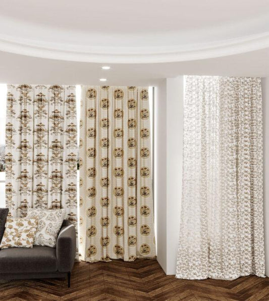 BHS interio Premium Customized Blackout Curtain with Lining for Doors & Windows