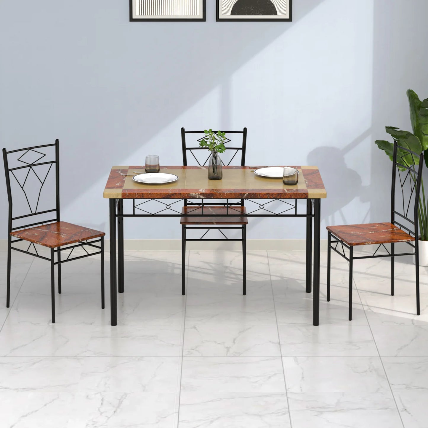 Nilkamal Stratus 4 Seater Dining Set