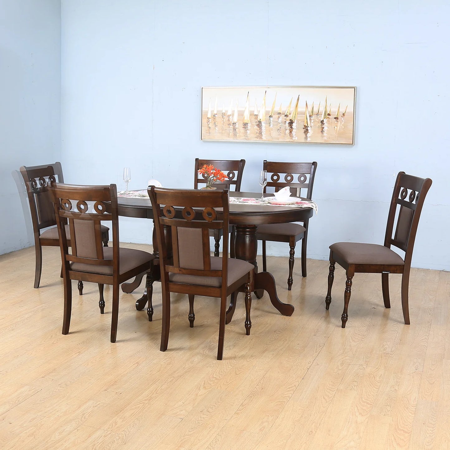 Nilkamal Woodway 6 Seater Dining Set