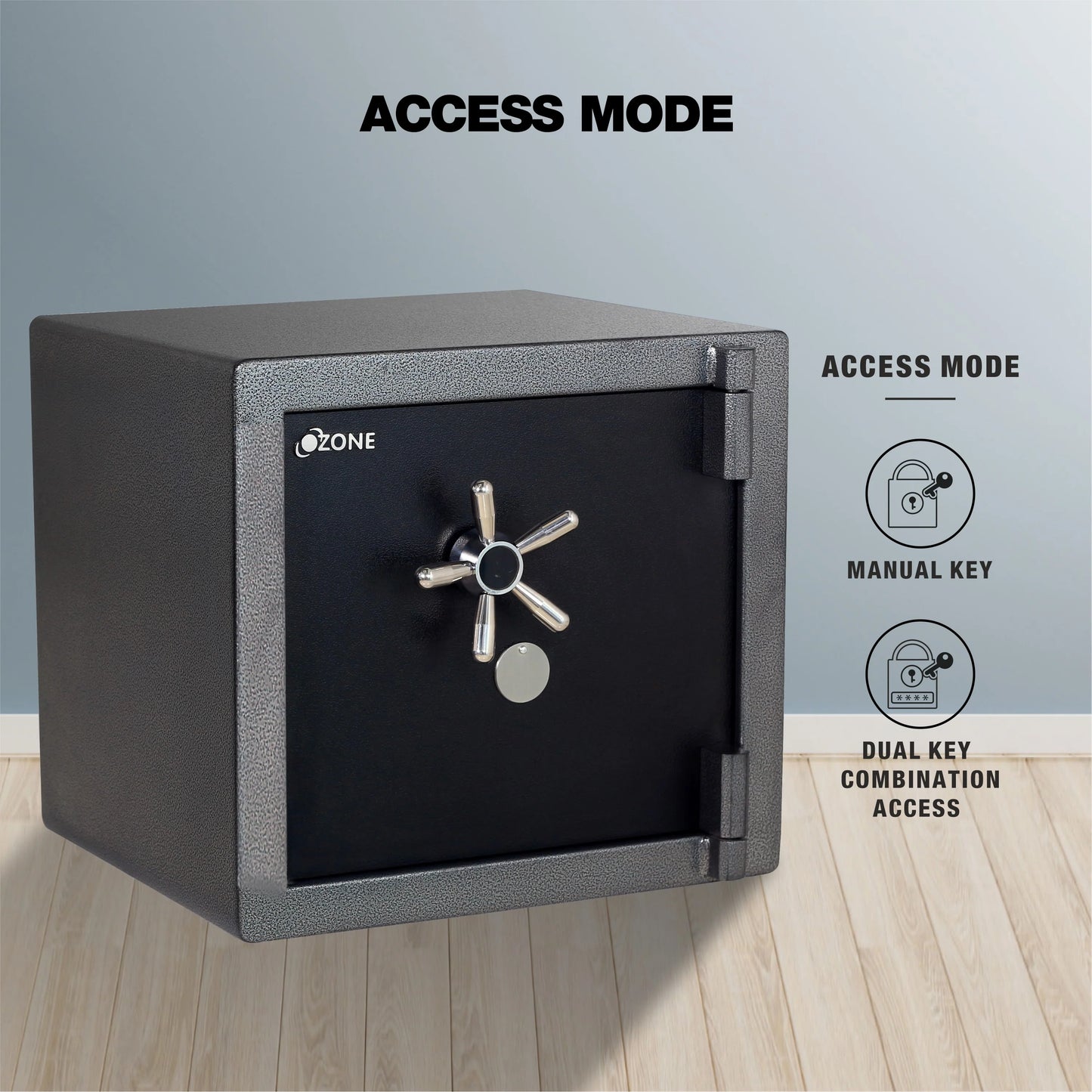 Ozone Guardian Manual- 12 | Mechanical Safe | 69 Litres | 34kg