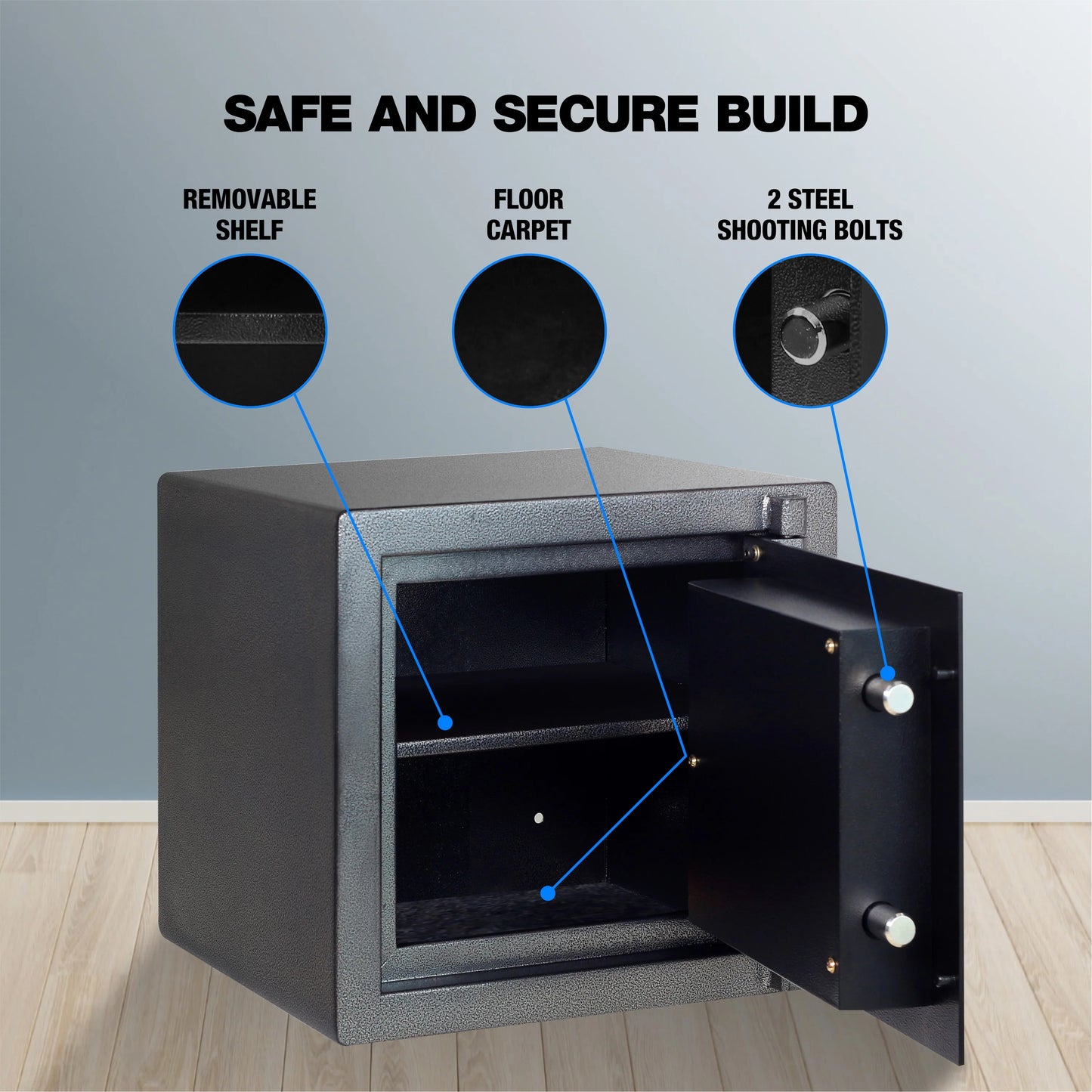 Ozone Guardian Manual- 12 | Mechanical Safe | 69 Litres | 34kg