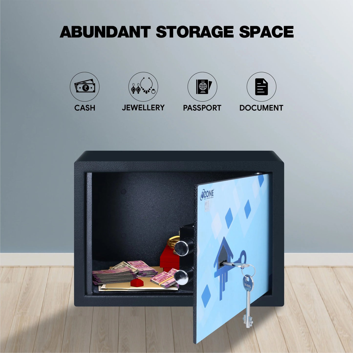 Ozone Convenio Manual- 11 | Mechanical Safe | 15.5 Litres | 9kg