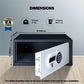 Ozone O-Laptop | Digital Safe | 26.7 Litres | 11kg
