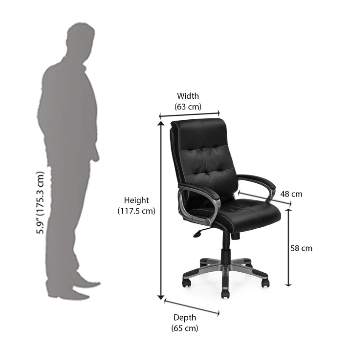 Nilkamal Veneto High Back Office Chair