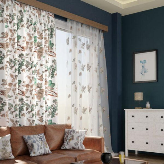 BHS interio Premium Customized Blackout Curtain with Lining for Doors & Windows