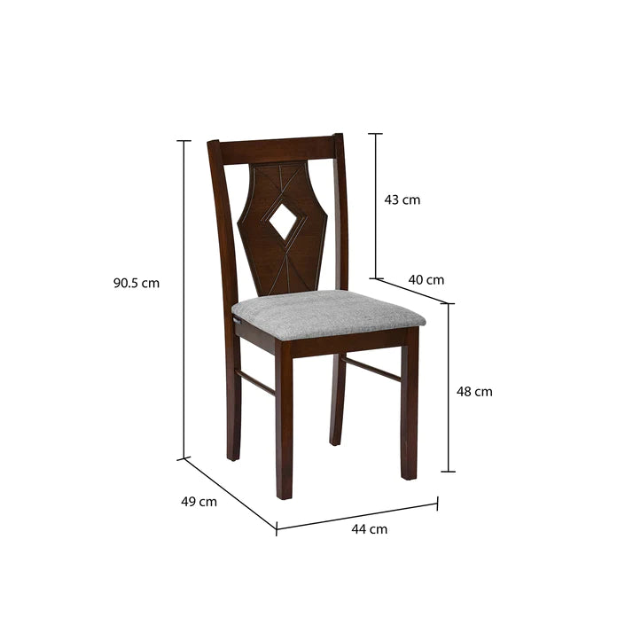 Nilkamal Nicole 6 Seater Dining Set with Bench