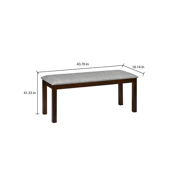 Nilkamal Nicole 6 Seater Dining Set with Bench