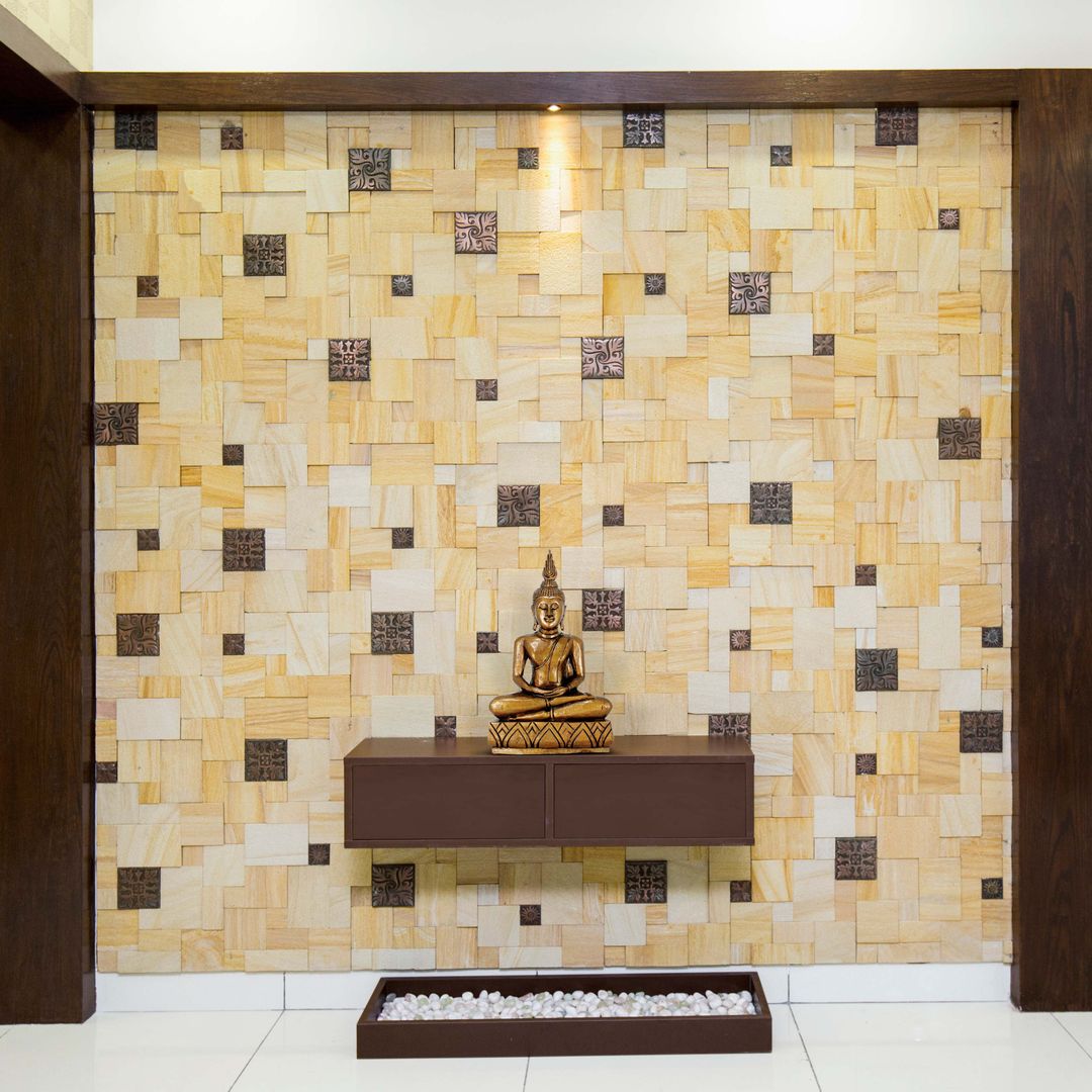 BHS Interio Contemporary Foyer Wall Paneling With Laminate & Pvc Hard Panel