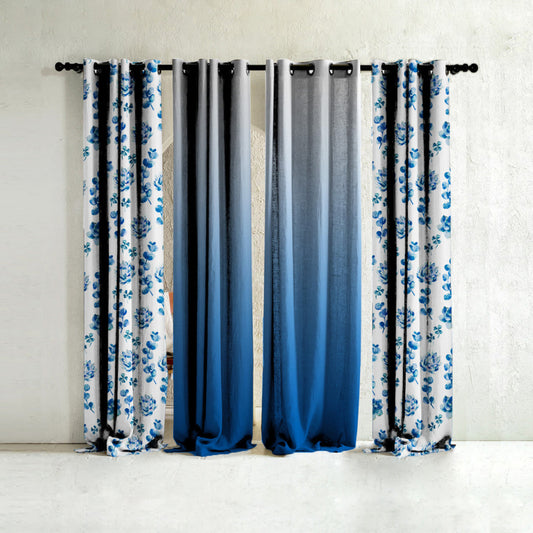 BHS interio Premium Customized Blackout Curtain with Lining for Doors & Windows