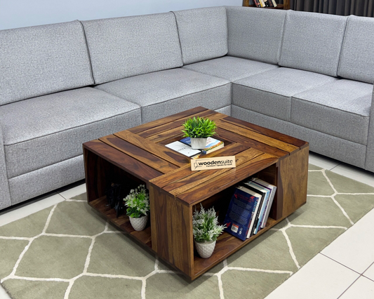 Sheesham Wood Square Coffee Table/ Centre Table TR