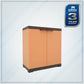 Nilkamal Freedom Mini Shoe Cabinet 09 (Rust and Weathered Brown)