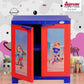 Supreme Fusion Kidz Junior Plastic Storage Cabinet ( Blue And Red )