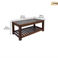 Sheesham Wood Coffee Table/ Centre Table-Niwar Designs 