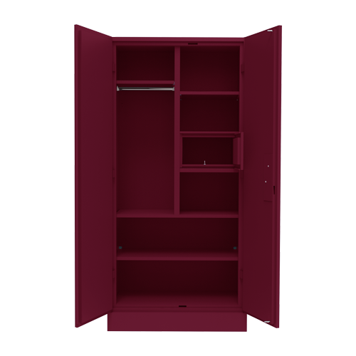 Godrej Aceline 2 Door Steel Almirah, Half Locker