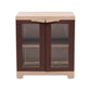 Supreme Fusion 01 FG Plastic Storage Cabinet ( Brown And Cream )