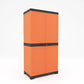 Nilkamal Freedom Mini Shoe Cabinet 18 (Rust and Weathered Brown)