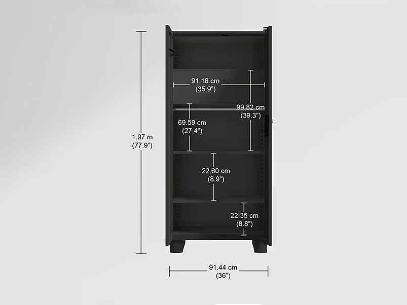 Godrej interio Storwel M2 2 Door Steel Almirah