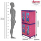 Supreme Fusion Doll Maxi Plastic Storage Cabinet ( Pink And Purple )