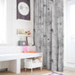 BHS interio Premium Customized Printed Blackout Curtain with Lining for Doors & Windows, Gray