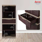 Supreme Fusion 02 MDR 01 Plastic Storage Cabinet ( Brown And Cream )