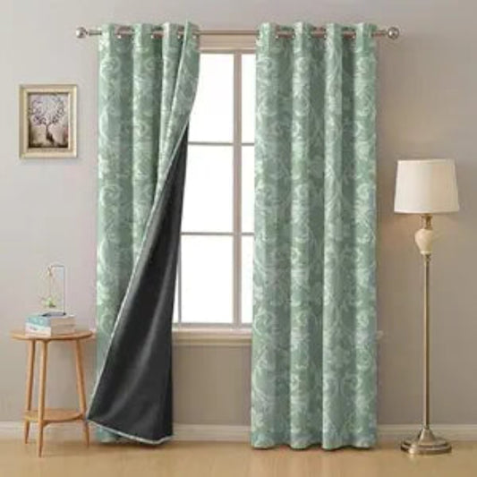 BHS interio Premium Customized Blackout Curtain with Lining for Doors & Windows