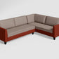 Plenta Sofa (Burgundy Grey)