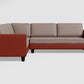 Plenta Sofa (Burgundy Grey)
