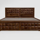 Tetris King Size Sheesham Wood Bed