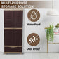 Supreme Fusion 02 BDR 1 Plastic Storage Cabinet ( Brown And Cream )